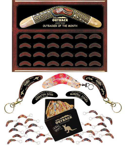 Deluxe Boomerang Bundle for FOH & BOH Outbacker of the Month  - OBS Exclusive