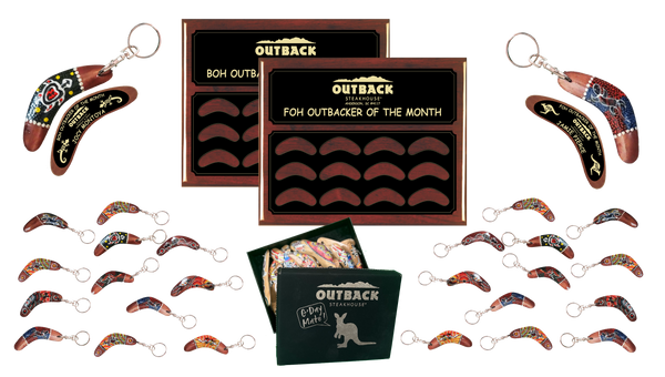 2&24 Standard Outbacker of the Month (Boomerang Key Chain Recognition)   - OBS Exclusive